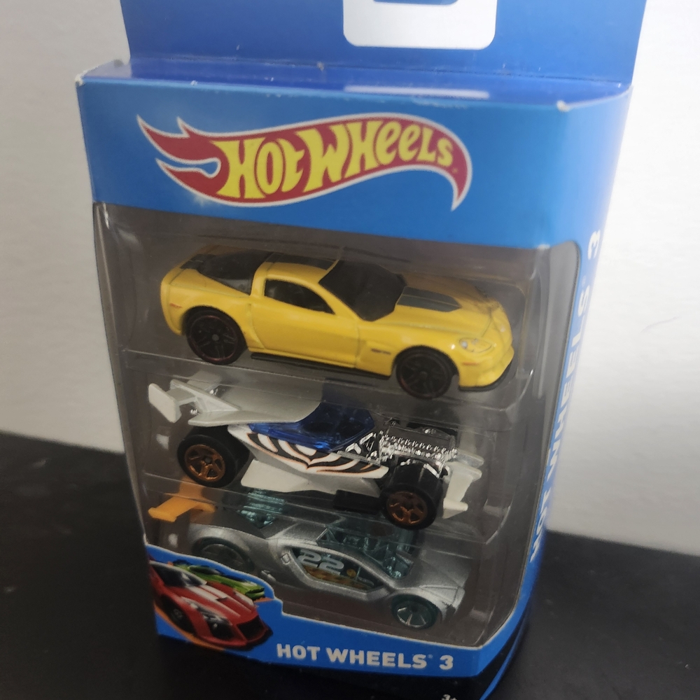 Hot Wheels Blue Die-Cast Car